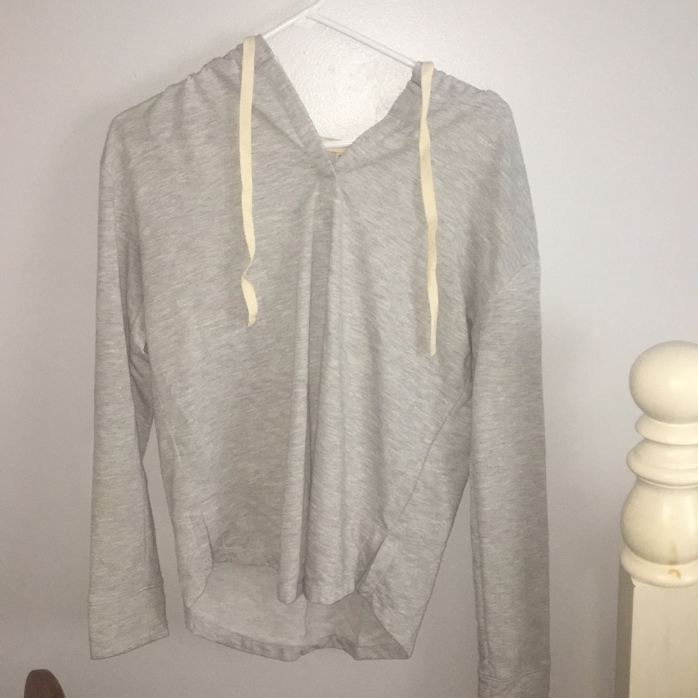 Grey Athletic Hoodie